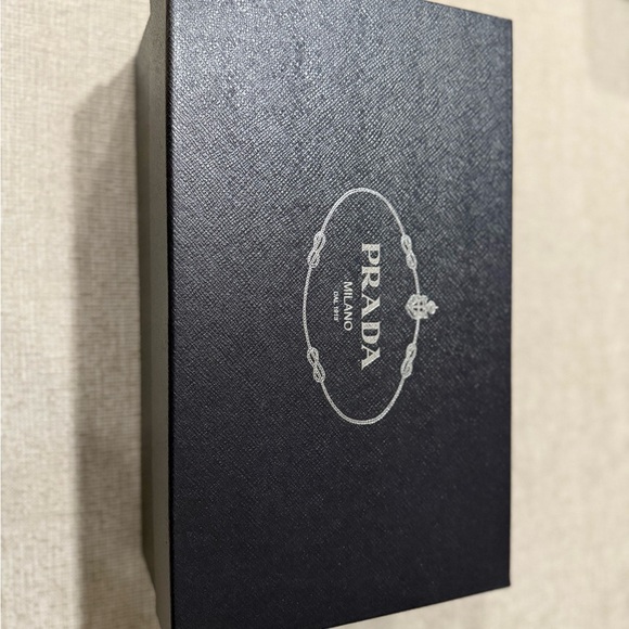 Prada Women’s Black Leather Sneakers (Original) - Picture 8 of 8